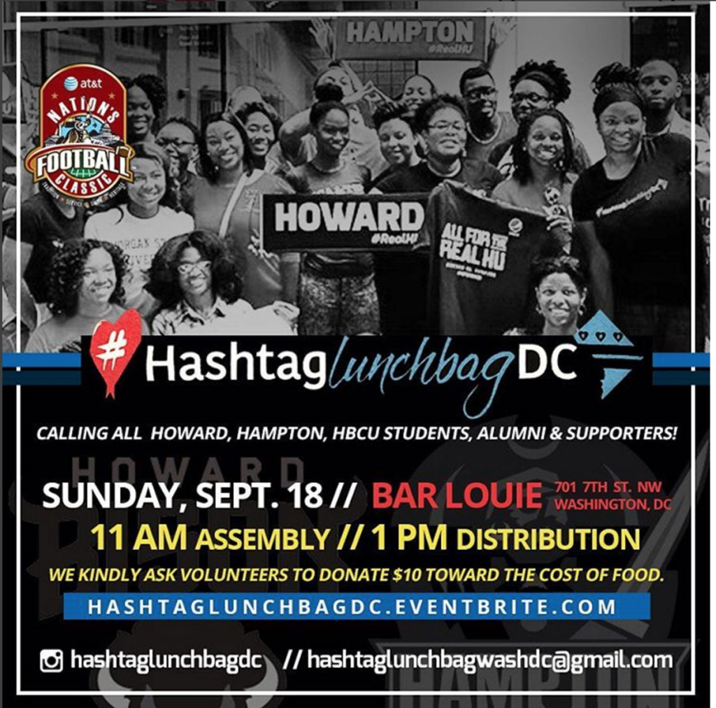 #HashtagLunchbagDC